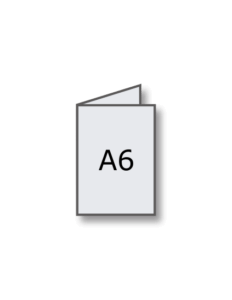 A5laa6 meniurile pliate pot conține foarte multe informații într-un format pliat mic.