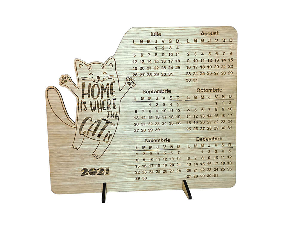 Calendare din lemn