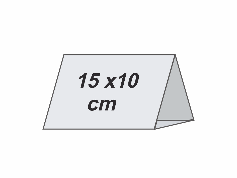 150 x 100mm - 2 fețe tipărite - 6 luni pe față